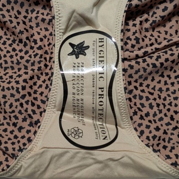 A Pea in the Pod Bikini Animal Print Maternity Swimwear Convertible NWT Medium - Picture 9 of 14